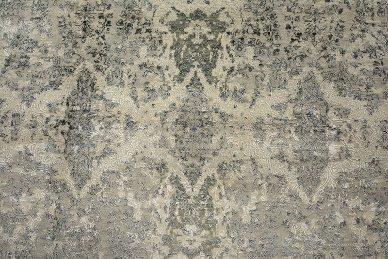 Designer Teppich - 341 x 253 cm - dunkelbeige