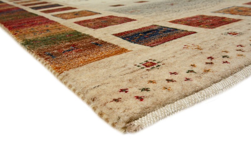 Läufer Gabbeh - Loribaft Indus - 295 x 82 cm - mehrfarbig