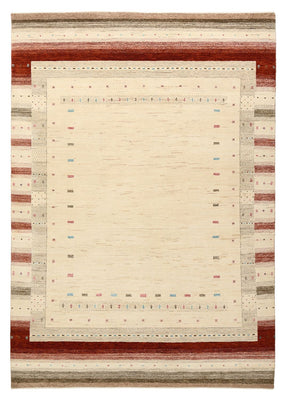 Gabbeh Teppich - Loribaft Indus - 243 x 171 cm - hellbeige