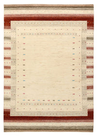 Gabbeh Teppich - Loribaft Indus - 243 x 171 cm - hellbeige