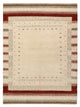 Gabbeh Teppich - Loribaft Indus - 205 x 152 cm - hellbeige