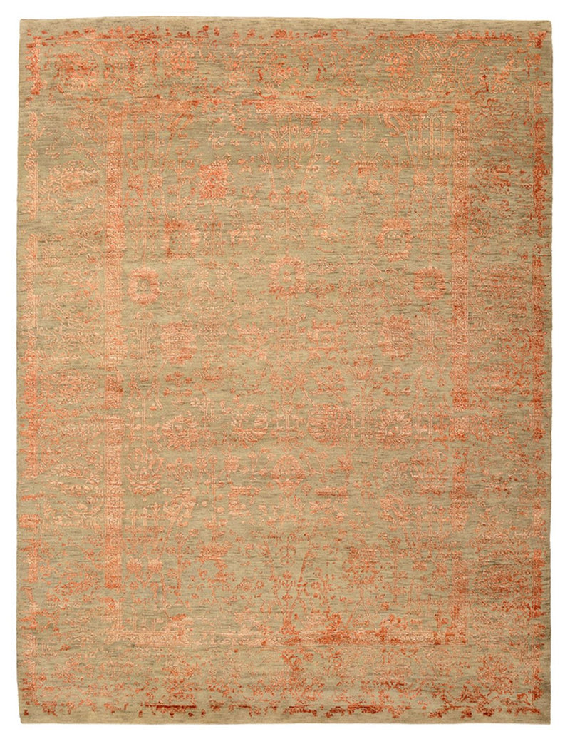 Designer Teppich - 231 x 175 cm - rost