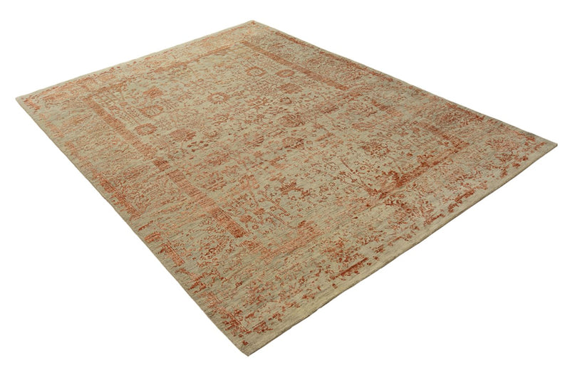 Designer Teppich - 231 x 175 cm - rost