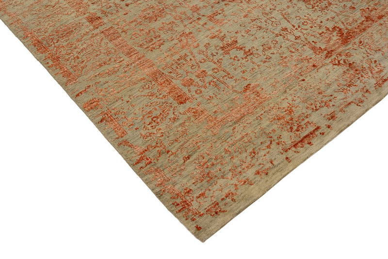 Designer Teppich - 231 x 175 cm - rost