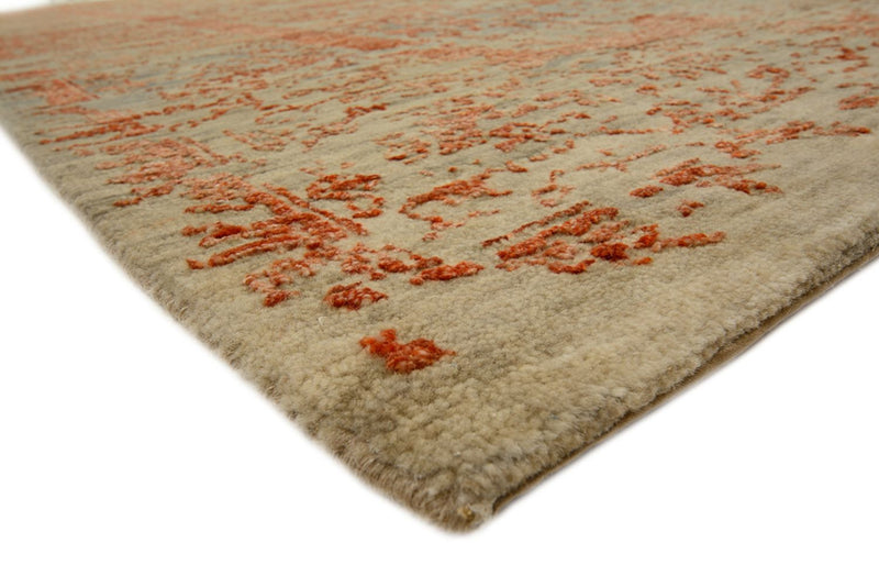 Designer Teppich - 231 x 175 cm - rost