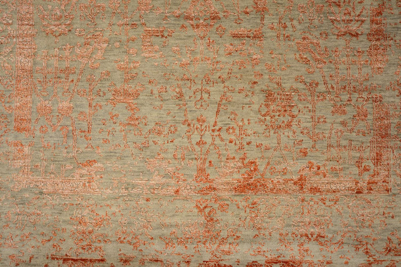 Designer Teppich - 231 x 175 cm - rost