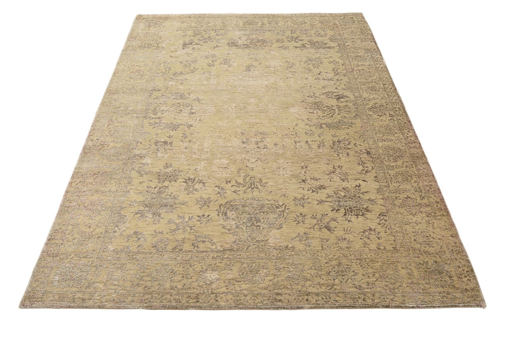 Designer Teppich - 204 x 152 cm - camel