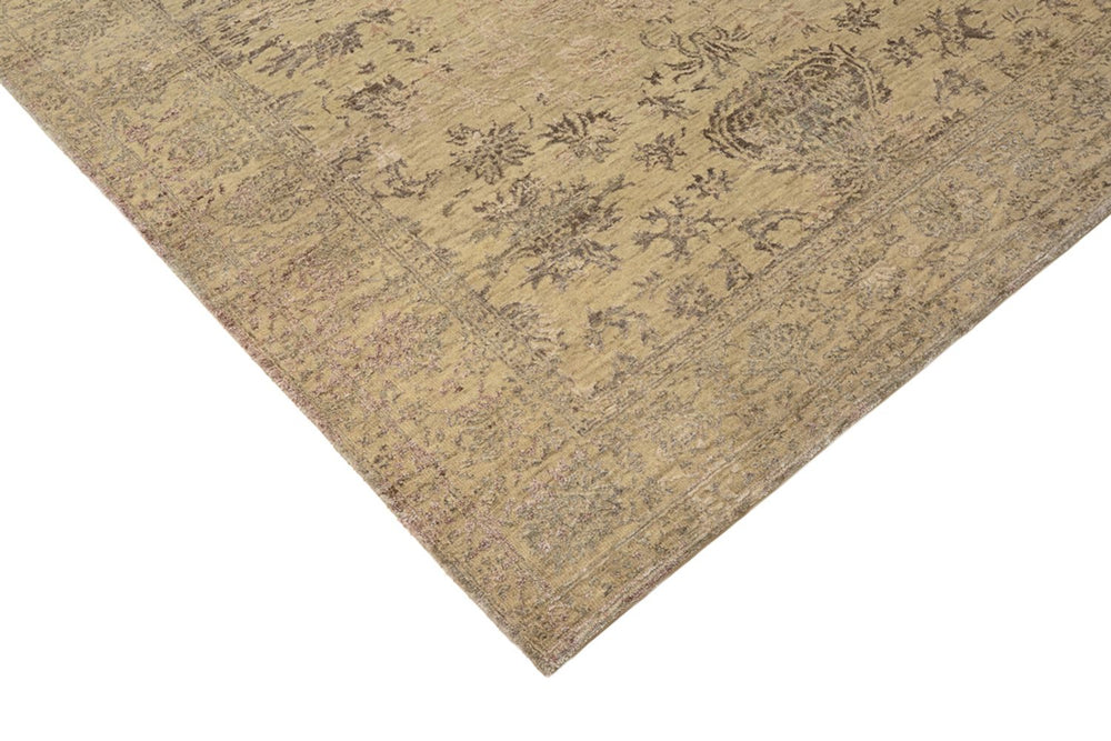 Designer Teppich - 204 x 152 cm - camel