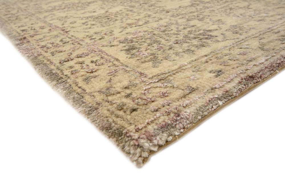 Designer Teppich - 204 x 152 cm - camel