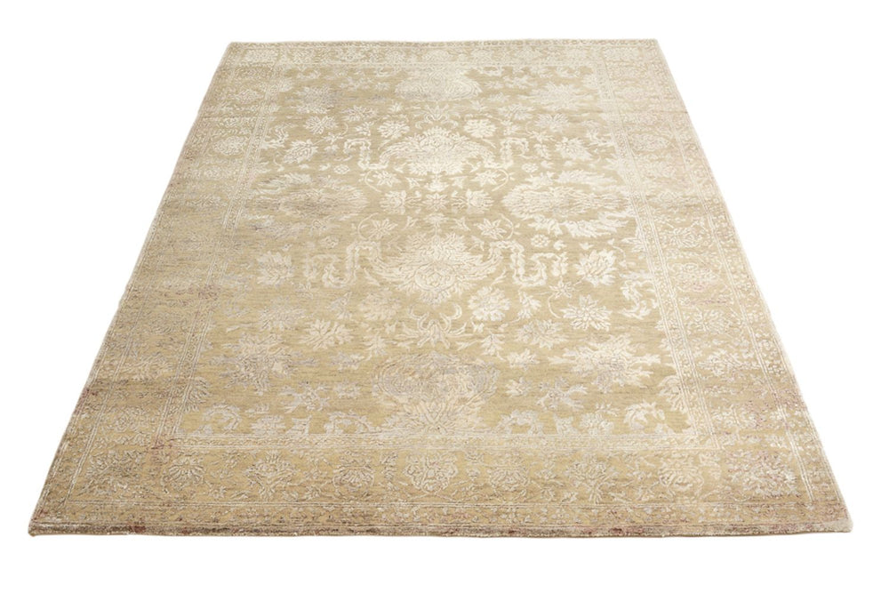 Designer Teppich - 204 x 152 cm - camel