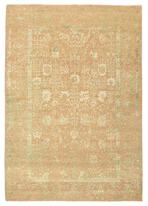 Designer Teppich - 180 x 126 cm - camel