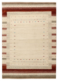 Gabbeh Teppich - Loribaft Indus - 239 x 169 cm - hellbeige