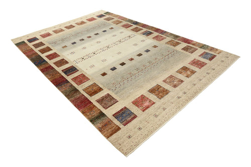 Gabbeh Teppich - Loribaft Indus - 302 x 205 cm - mehrfarbig