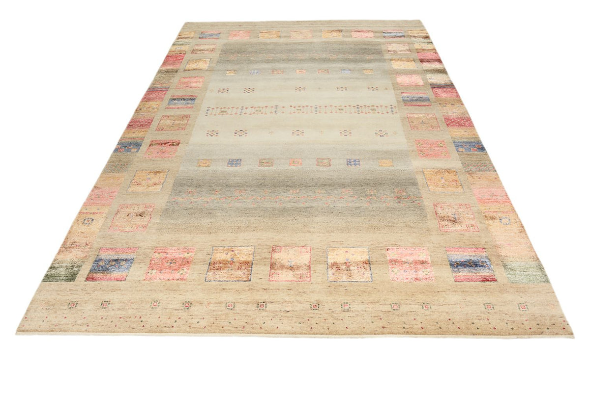 Gabbeh Teppich - Loribaft Indus - 302 x 205 cm - mehrfarbig
