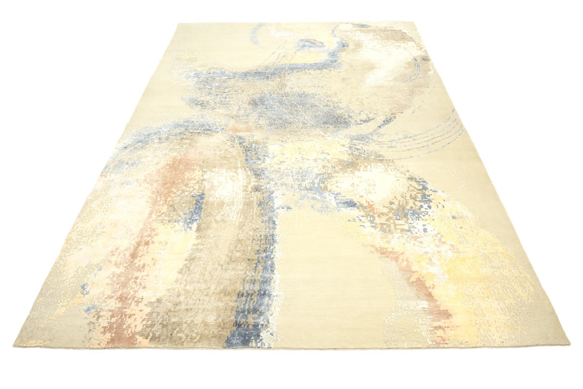 Designer Teppich - 372 x 281 cm - hellbeige