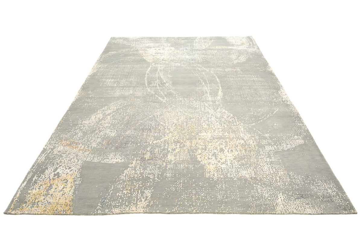Designer Teppich - 366 x 281 cm - dunkelbeige