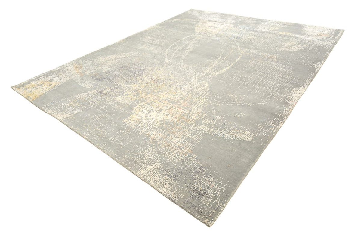 Designer Teppich - 366 x 281 cm - dunkelbeige