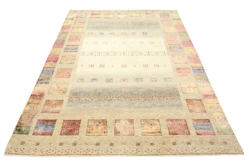 Gabbeh Teppich - Loribaft Indus - 242 x 168 cm - mehrfarbig