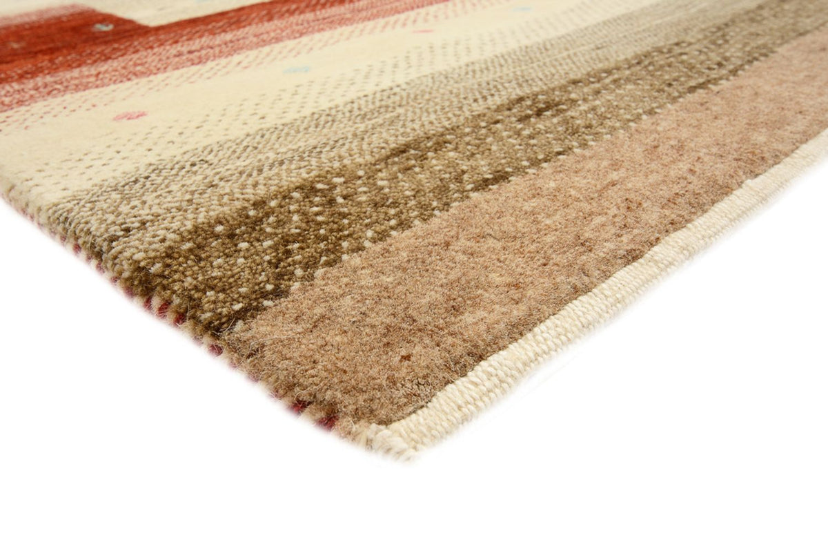 Gabbeh Teppich - Loribaft Indus - 299 x 210 cm - hellbeige