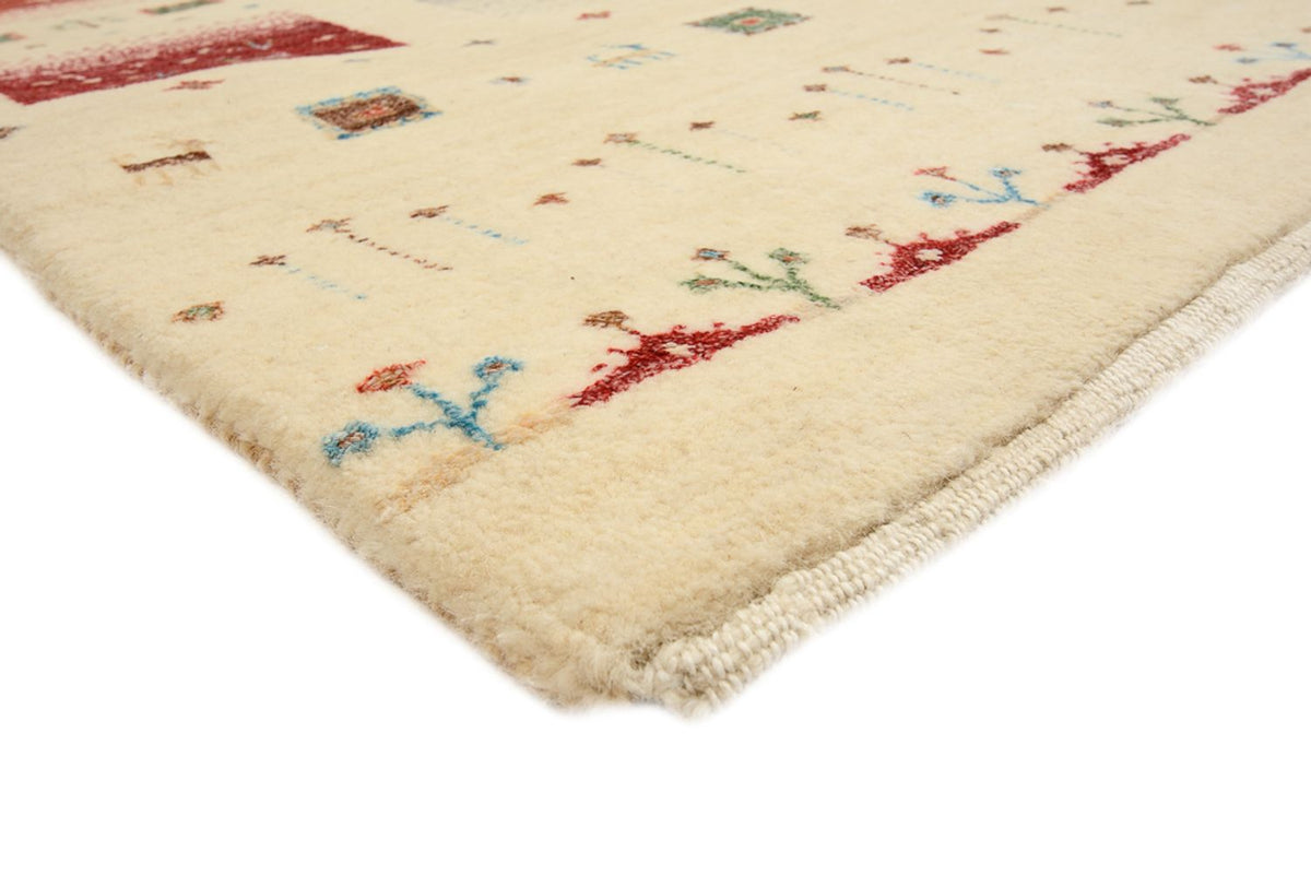 Gabbeh Teppich - Loribaft Indus - 252 x 203 cm - mehrfarbig
