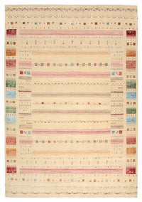 Gabbeh Teppich - Loribaft Indus - 246 x 171 cm - mehrfarbig