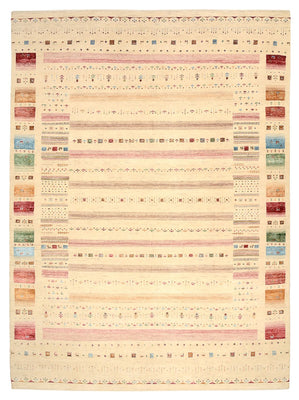 Gabbeh Teppich - Loribaft Indus - 335 x 248 cm - mehrfarbig