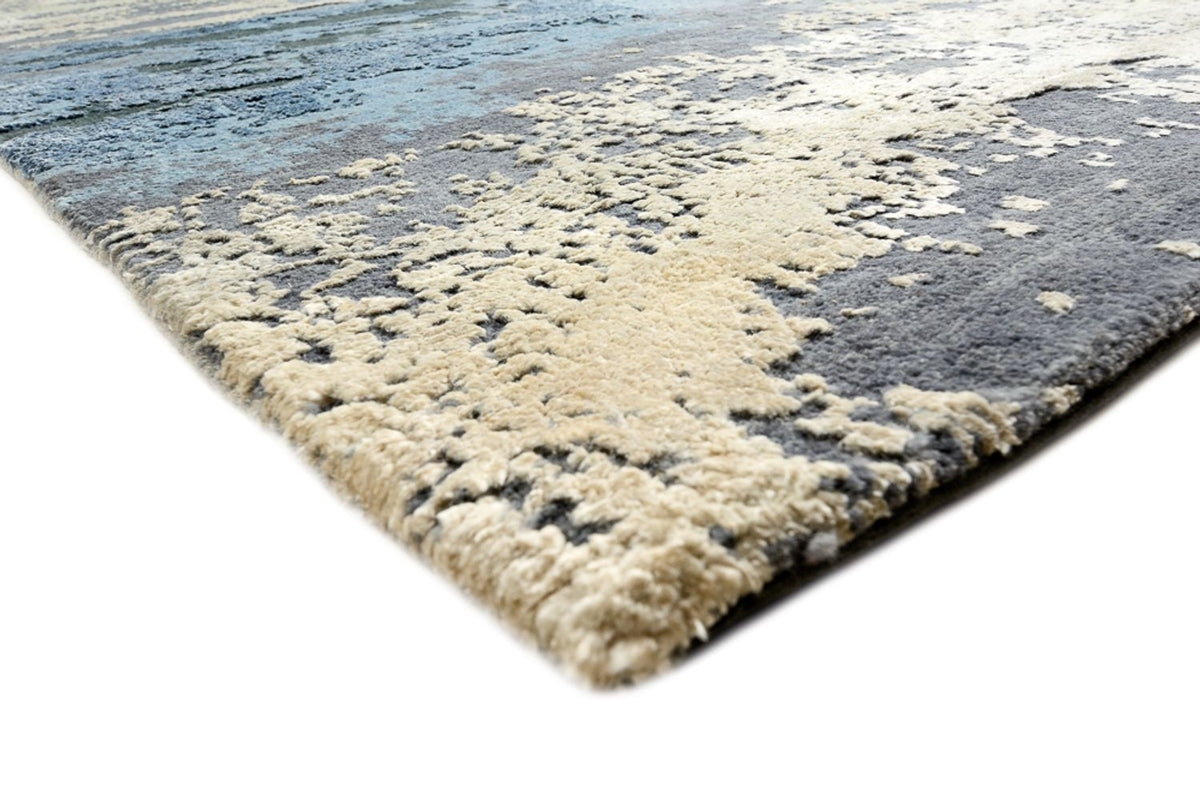 Designer Teppich - 430 x 306 cm - dunkelblau