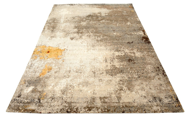 Designer Teppich - 367 x 270 cm - dunkelbeige