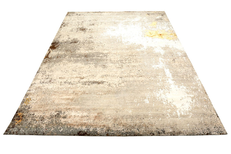 Designer Teppich - 367 x 270 cm - dunkelbeige