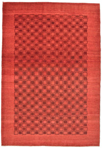 Gabbeh Teppich - Loribaft Perser 298 x 204 cm - rot