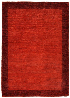 Gabbeh Teppich - Loribaft Perser 88 x 62 cm - rot