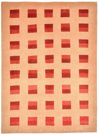 Gabbeh Teppich - Loribaft Perser 211 x 151 cm - rot