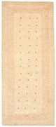 Gabbeh Teppich - Loribaft Perser 197 x 84 cm - natur