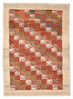 Gabbeh Teppich - Loribaft Perser 142 x 101 cm - rot