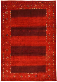 Gabbeh Teppich - Loribaft Perser 332 x 230 cm - rot