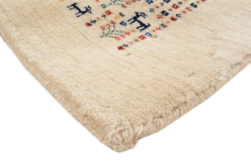 Gabbeh Teppich - Loribaft Perser 180 x 120 cm - beige