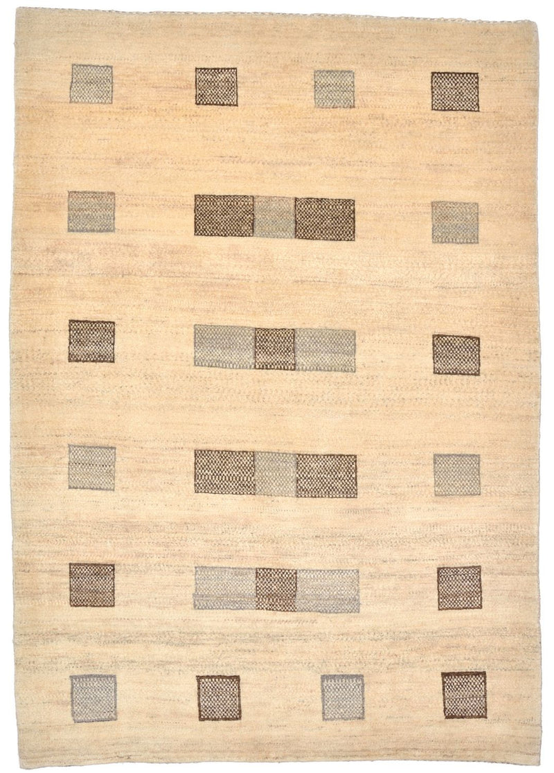 Gabbeh Teppich - Loribaft Perser 179 x 125 cm - hellbraun