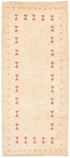 Gabbeh Teppich - Loribaft Perser 201 x 85 cm - beige