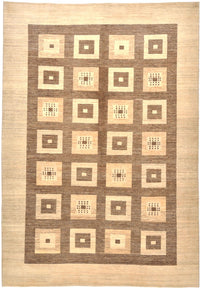 Gabbeh Teppich - Loribaft Perser 380 x 264 cm - braun