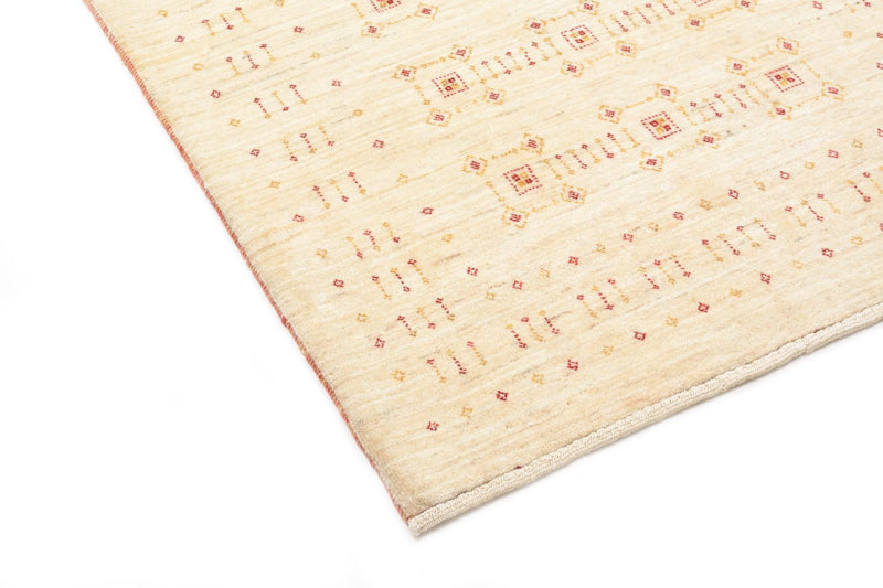 Gabbeh Teppich - Loribaft Perser 201 x 88 cm - natur