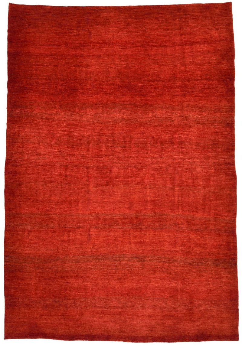 Gabbeh Teppich - Loribaft Perser 424 x 292 cm - rot