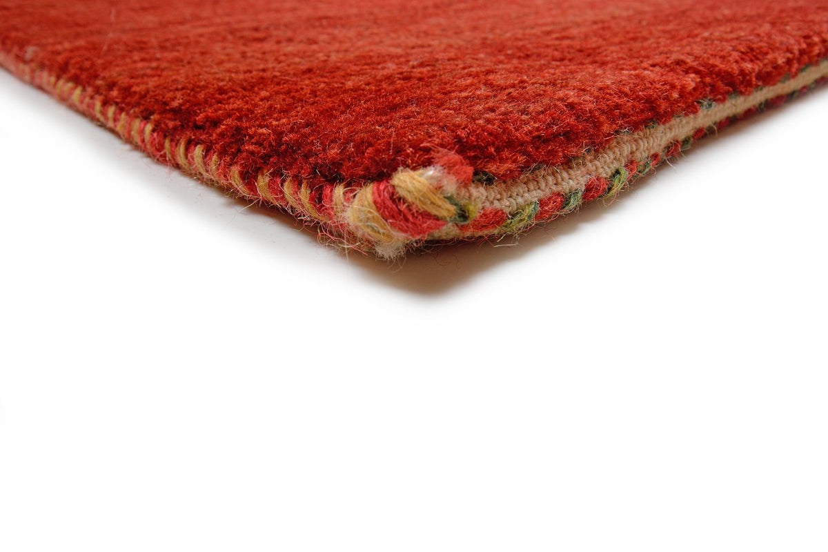 Gabbeh Teppich - Loribaft Perser 424 x 292 cm - rot