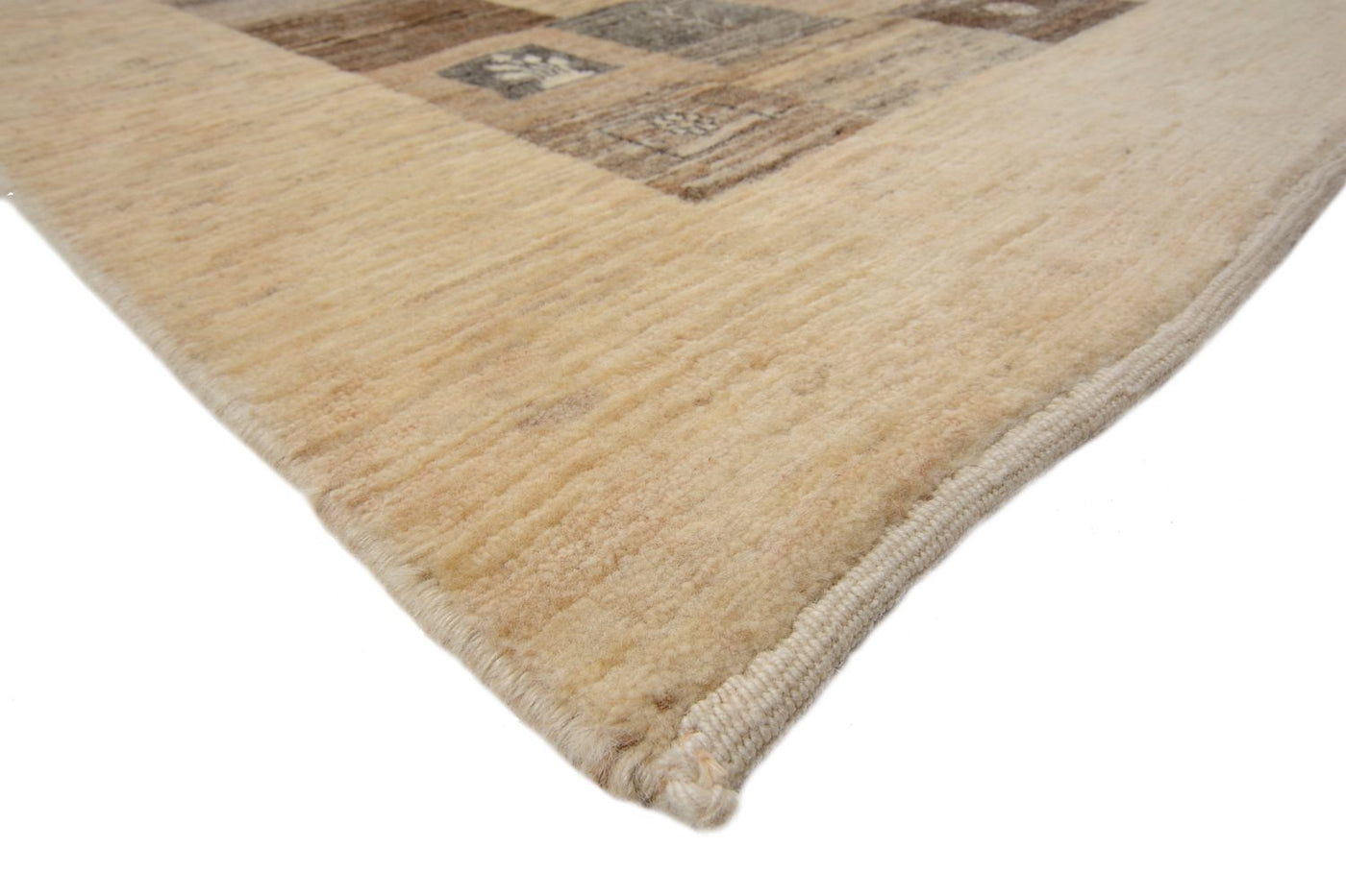 Gabbeh Teppich - Loribaft Perser 512 x 101 cm - hellbraun