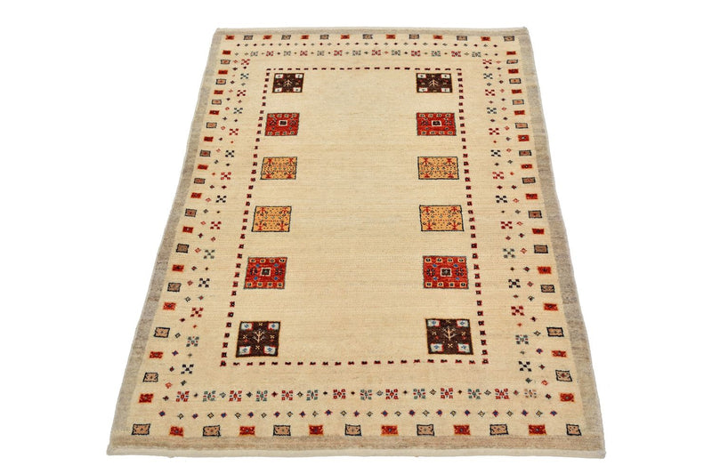 Gabbeh Teppich - Loribaft Perser 127 x 84 cm - mehrfarbig