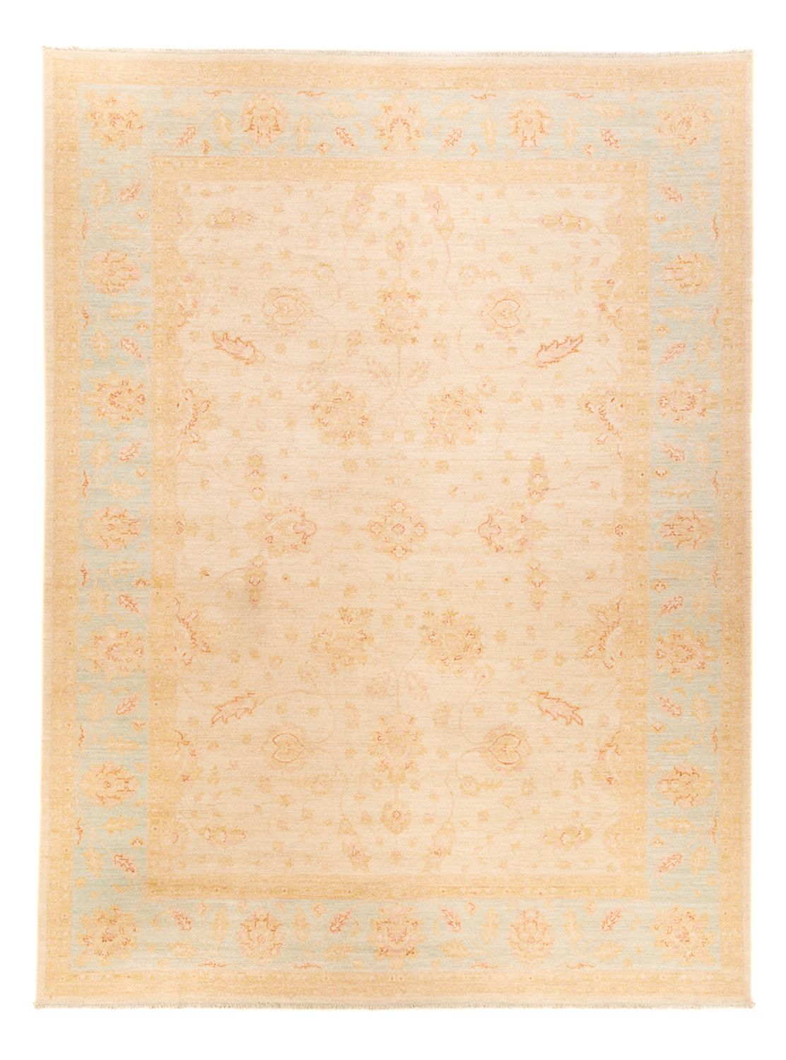 Ziegler Teppich - 345 x 257 cm - hellbeige