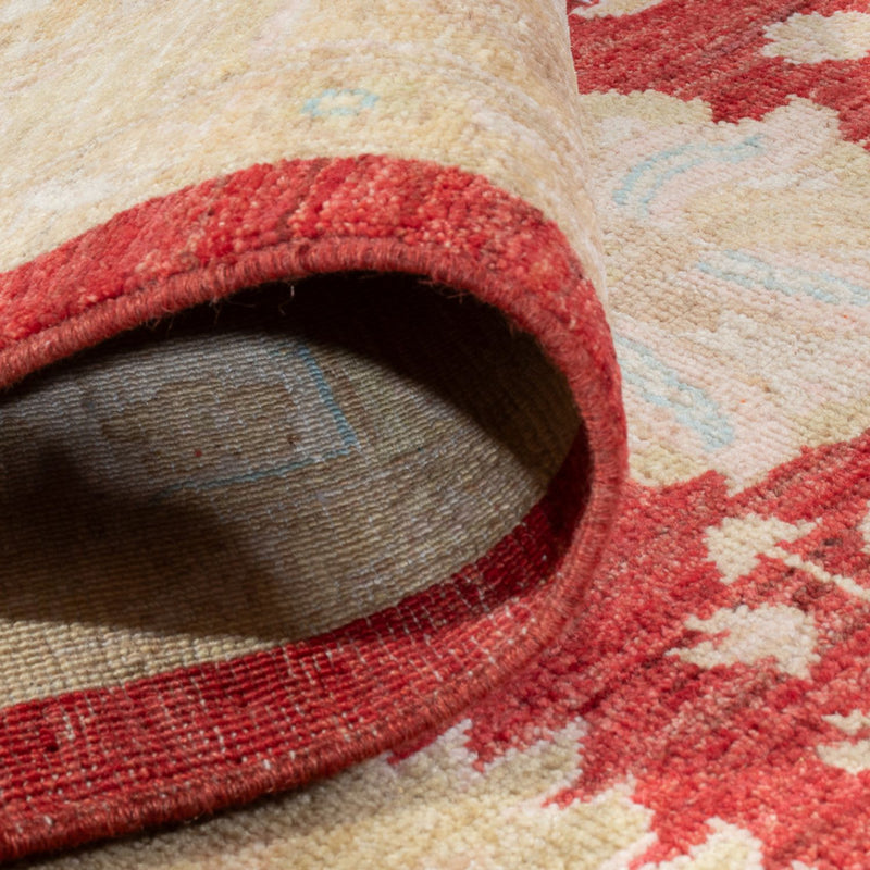 Ziegler Teppich - 343 x 254 cm - rot