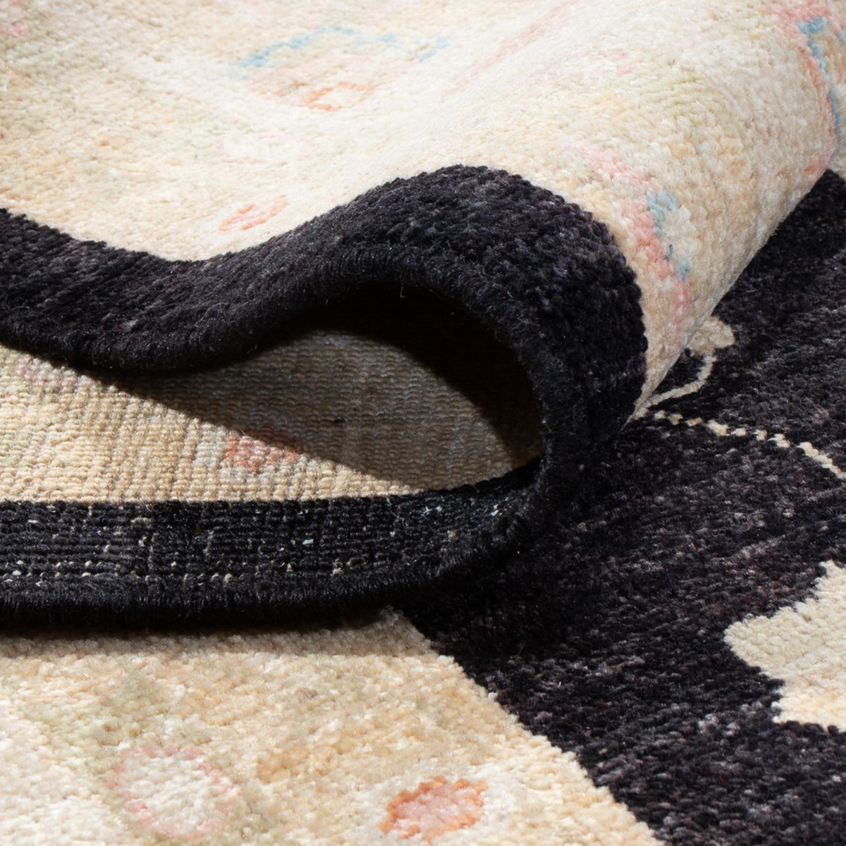 Ziegler Teppich - 342 x 259 cm - dunkelblau