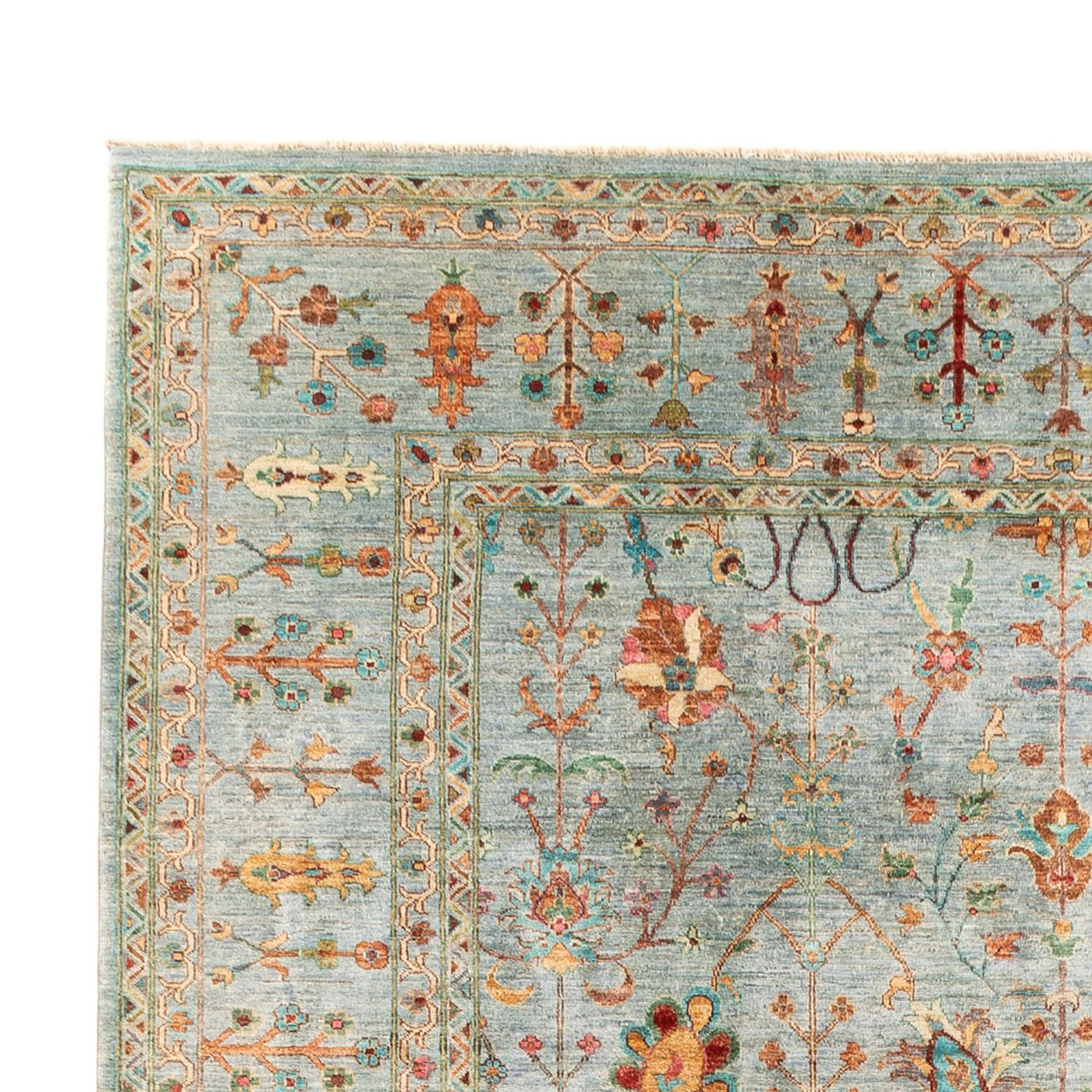 Ziegler Teppich - Ariana - 346 x 244 cm - hellblau