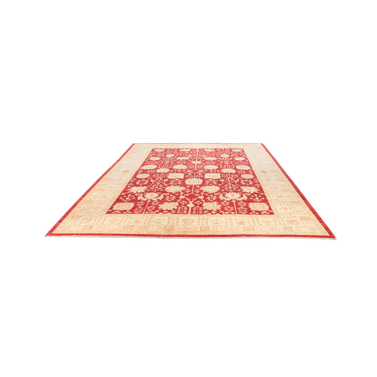 Ziegler Teppich - 340 x 254 cm - rot