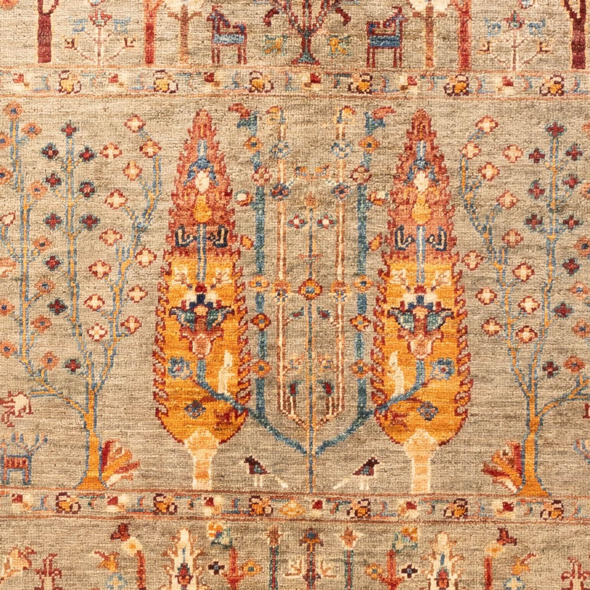 Ziegler Teppich - Ariana - 182 x 122 cm - dunkelbeige